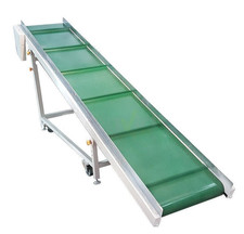 Nastro trasportatore elettrico inclinazione inclinazione arrampicata automatico nastro PVC