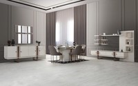 Neuheit Esszimmer Set Esstisch 4X StüHle Anrichte Sideboard 7Tlg.