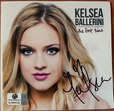 Kelsea Ballerini The First Time CD Cover Photo Hand Signed Autographed w/GAI COA