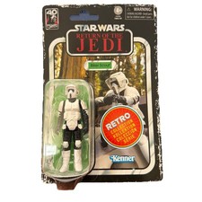 Star Wars Return Of The Jedi 2023 Retro Collection Biker Scout NEW