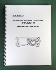 Yaesu FT-991A Instruction Manual - with Protective Covers!