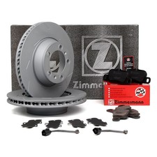 ZIMMERMANN Bremsscheiben Ø 330mm + Beläge + Wako für PORSCHE PANAMERA 970 hinten