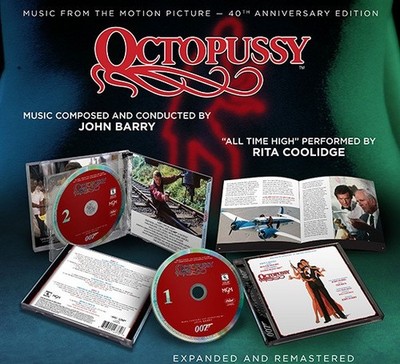 John Barry   James Bond 007 Octopussy (1983) Complete Score 2CDs/New Remastered!