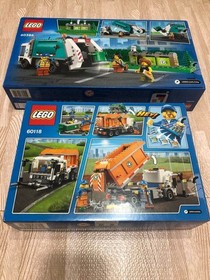 LEGO City 60386 Recycling Truck and 60118 Garbage Truck