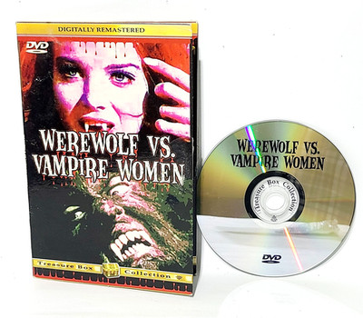 Werewolf vs. Vampire Women (DVD) DIGITALLY REMASTERED Tested Good RARE OOP Cult
