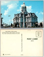 Vigo County Court House Exterior Postcard