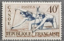 1953 FRANCE Y & T N° 963 Neuf *  AVEC TRACE DE CHARNIERE