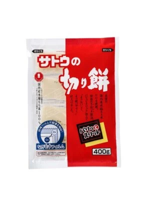 Sato Cut Mochi Japanese Rice Cake 400g