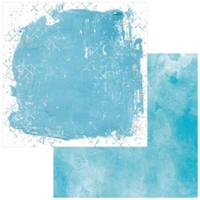 Spectrum Gardenia- Blue,  scrapbook paper, DS, 49 and Market #SG23978