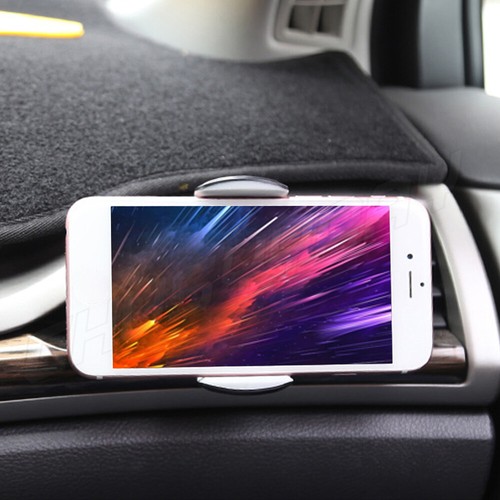Car Air Vent Mount Holder for Mobile Cell Phone GPS 360° Stand Cradle Universal - Photo 8 sur 10