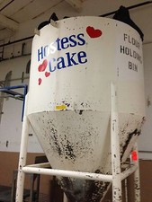 Large Hostess Flour Silo From The Original Hostess Bakery