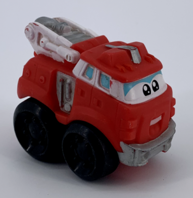 2009 Hasbro Tonka Mini Chunky Plastic Toddler Toy Fire Truck Chuck