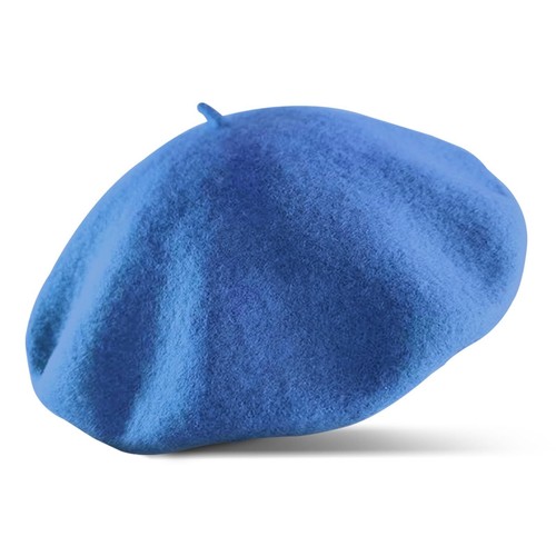 French Beret Hat Wool Blend Artist Beret Hat Solid Color Classic Beret Cap fo... - Picture 8 of 8