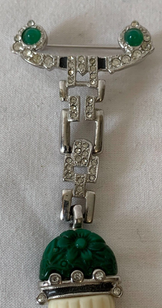 ◇英国アンティークArtdecoLloyd's Antiques Vintage Art DEco 89 B368 Brooch Pin | eBay