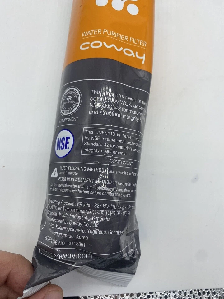 Coway   CNFN11S Neo-Sense Carbon Water Filter 11" NEW - Image 3 of 3