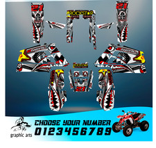Graphics kit stickers decals atv  Yamaha Banshee 350 full