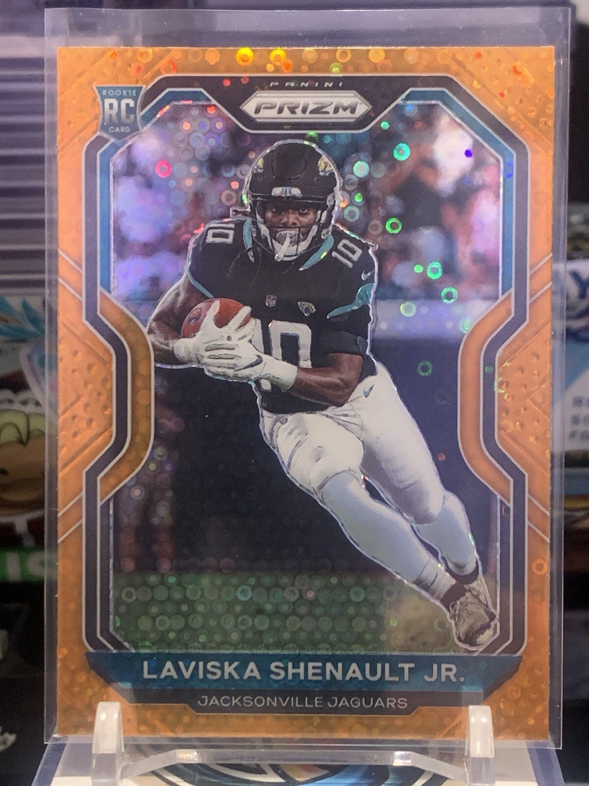 2020 Prizm Prizms Orange Disco #350 Laviska Shenault Jr. Rookie Jaguars NK 9M