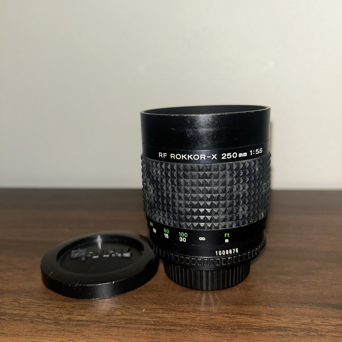 Mint Condition Minolta 250mm f5.6 RF Rokkor-X Reflex Lens MD Mount