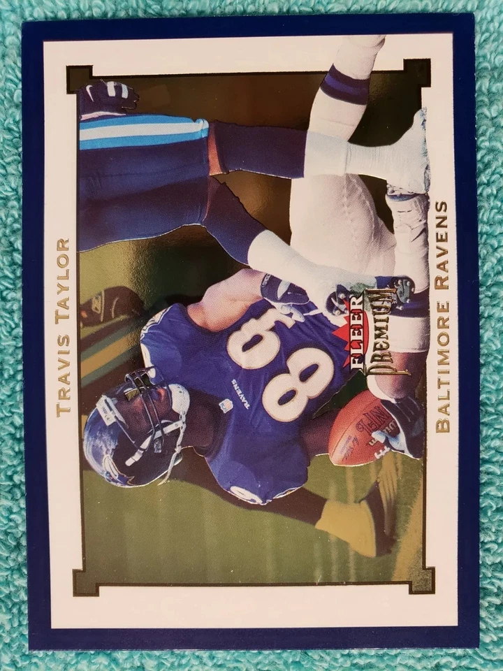 2002 FLEER PREMIUM TRAVIS TAYLOR #86 BALTIMORE RAVENS - Image 2 of 4