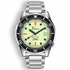 Squale 1521FULL.SQ20L Men's Classic Dive Automatic Watch