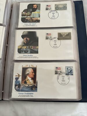 ※ペーパー The Greatest Military Heroes Of America Stamp Collection By