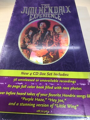 NEW Jimi Hendrix - The Jime Hendrix Experience 4CD Set / Sealed | eBay