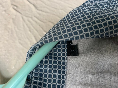 Camisa BOSS HUGO BOSS regular fit azul abotonada talla grande - Imagen 4 de 5