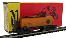 PIKO N GAUGE 5/4147/017 BROWN DR 21 MC RIV TANK WAGON MODEL RAILWAY BOXED