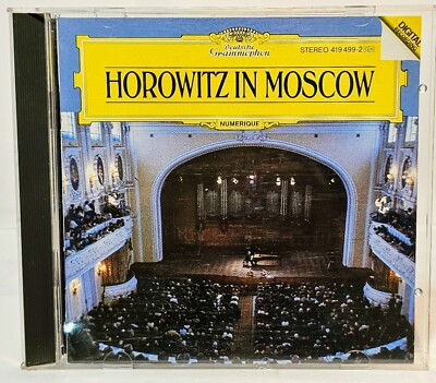 Vladimir Horowitz : Horowitz In Moscow  CD   NICE !
