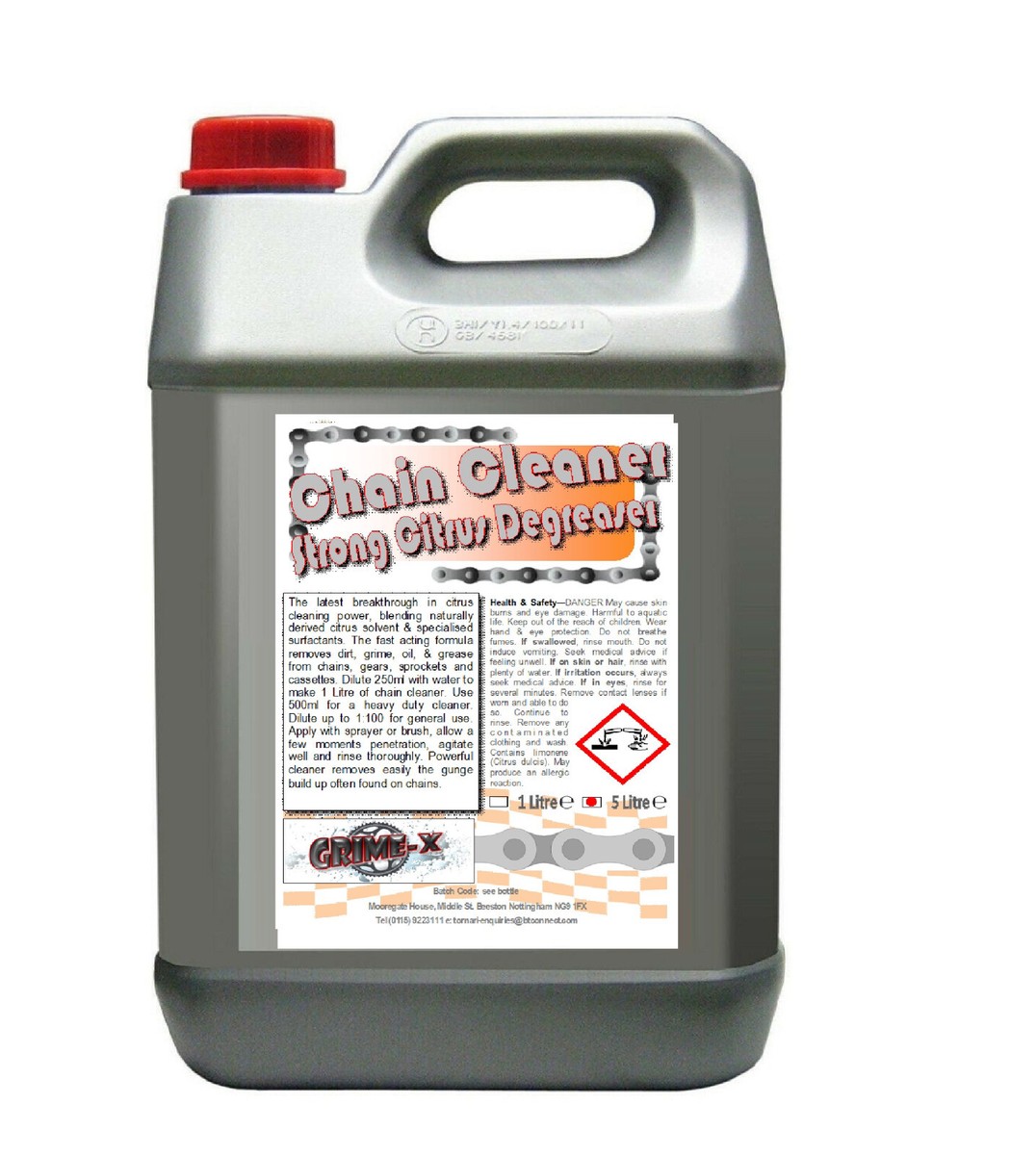 Chain Cleaner Degreaser Litre Concentrate Professional