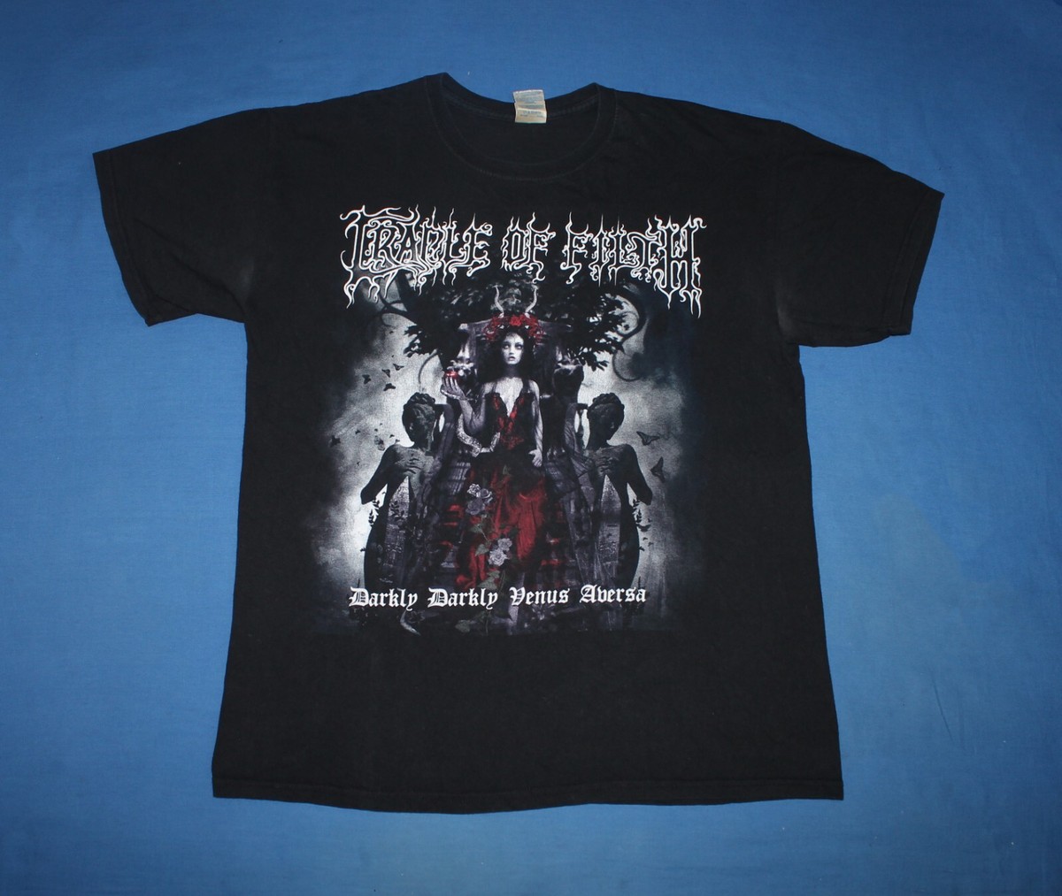 Cradle Of Filth Shirt Darkly, Darkly, Venus Aversa Black Metal