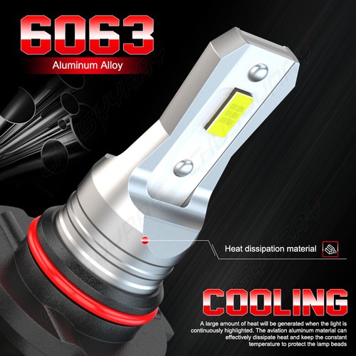 6* For 2015-2020 GMC Yukon XL Combo LED Headlight Bulbs High/Low Beam+Fog Light - Foto 2 di 17