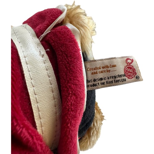 Keel Toys Guardsman Bear Buckingham Windsor Palace British UK Flag Royal Plush - Picture 7 of 11