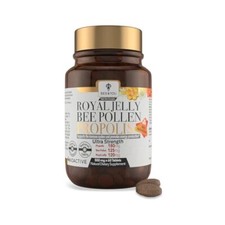 BEE and YOU Royal Jelly Tablet Propolis Extract Bee Pollen 100 Natural Super...