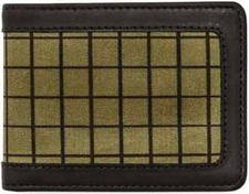 Filson Tin Cloth Outfitter Wallet 20242583 MADE IN USA Flyway Green Bridle Card