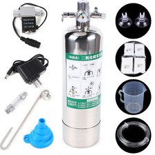 Aquarium Plants Cylinder CO2 Generator System Kit Carbon Dioxide Reactor Set