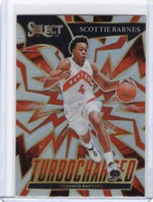 2021-22 Select Scottie Barnes Red SILVER PRIZM Turbocharged Rookie RC SP