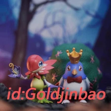 HanHan Studio Digimon Floramon Resin Statue Delumon In Stock H6.6cm Collection