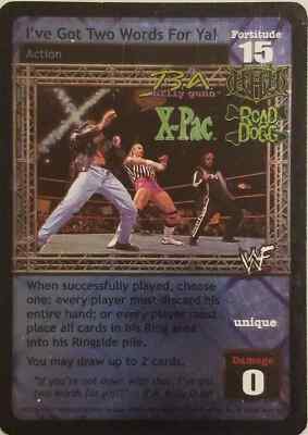 WWE: I've Got Two Words For Ya! for WWERD: Triple H [Played] Raw Deal Wrestling
