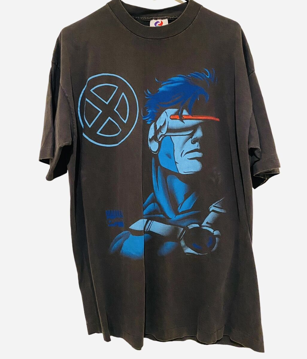 Marvel Vintage X-Men Cyclops Shirt 90s XL Rare Jim Lee Marvel Vintage X-Men Cyclops Shirt 90s XL Rare Jim Lee