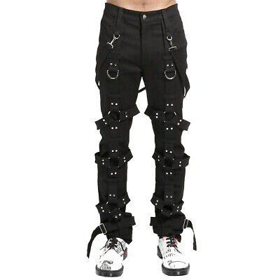 Men Gothic Bondage Tripp Pant Alternative Punk Rock Emo Men Gothic Bondage Tripp Pant Alternative Punk Rock Emo