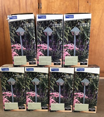 Lot Of 7 - Progress Lighting Landscape Lighting P9302-25WB Verde-NEW In Box
