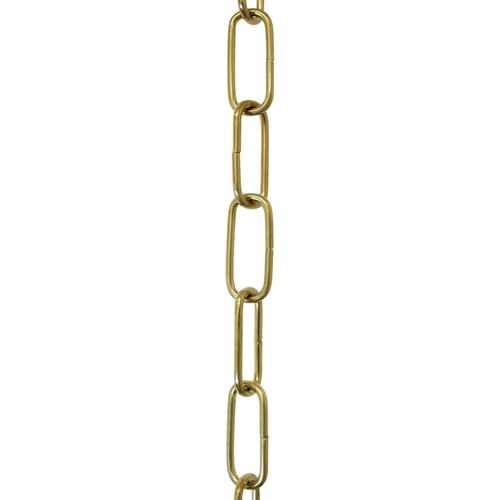 Standard Link Brass Chandelier Chain - CH-BR33-U from RCH Hardware - Picture 9 of 11