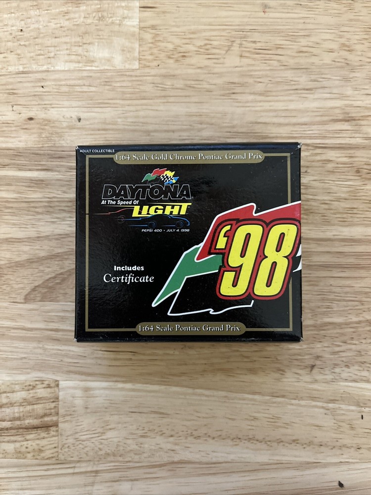 Racing Champions 1998 #98 DAYTONA AT THE SPEED OF LIGHT 2 CAR SET 1/64  W/Cert