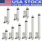 US 2"-18" Inch Stroke Linear Actuator 1500N/330lbs Pound Max Lift 12V DC Motors