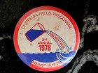 1978 CHIPPEWA FALLS, WISCONSIN ~ Pure Water Days Pinback Button ~ Leinenkugels  — photo 3