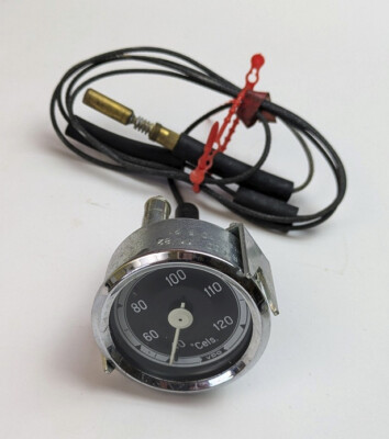 VDO KR 1600 Temperaturanzeige inkl. Fühler 40 - 120°C Ø 60mm Farymann Diesel