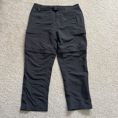The North Face Paramount Peak Convertible Pants Shorts Gray Men Size XL Reg AJFB