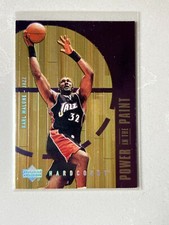 1999-00 Upper Deck Hardcourt Karl Malone Power in the Paint #P2 Utah Jazz