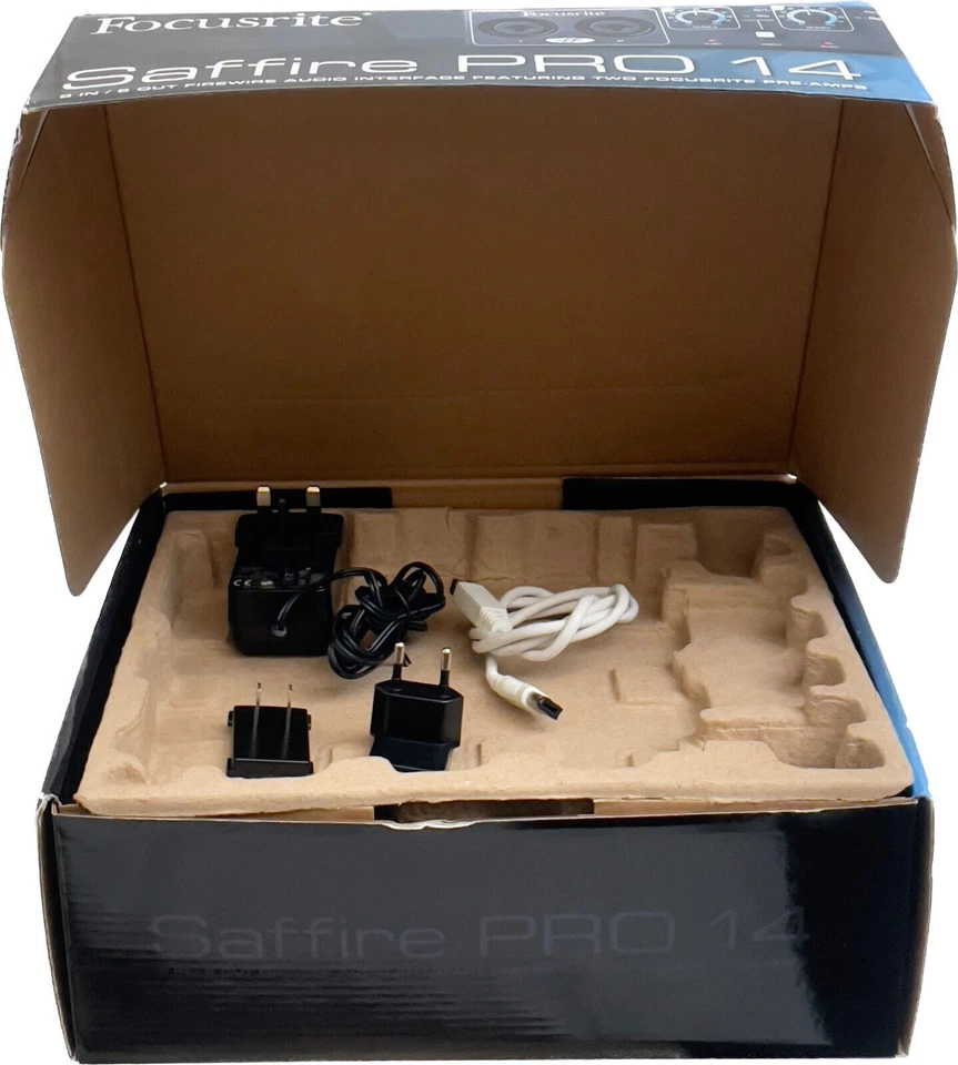 Focusrite Saffire Pro 14 8 In / 6 Out FireWire Recording Audio Interface + Cable - Image 3 of 4